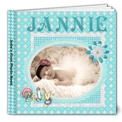 Soft Teals - 8x8 Deluxe Photo Book (20 pages)