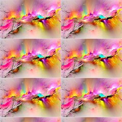 Background-rainbow-colorful-splash-colors-bright-painting-fo Fabric