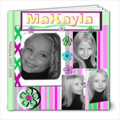 MaKayla 07-08 - 8x8 Photo Book (20 pages)