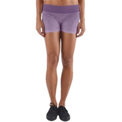 Purple Ombre Mythical Silkens Yoga Shorts