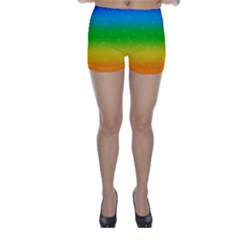 Rainbow Mythical Silkens Skinny Shorts