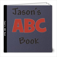 Jason ABC Book - 8x8 Photo Book (20 pages)