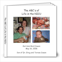 The ABC s of Life in the NICU - 8x8 Photo Book (30 pages)