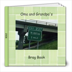 Oma and Grandpa s Brag Book - 8x8 Photo Book (30 pages)
