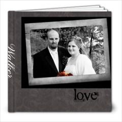 Walker Wedding - 8x8 Photo Book (20 pages)