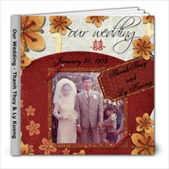 Mom and Dad s Wedding Photo Book - 8x8 Photo Book (20 pages)