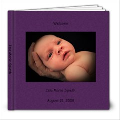 Welcome Isla Marie Spieth - 8x8 Photo Book (20 pages)