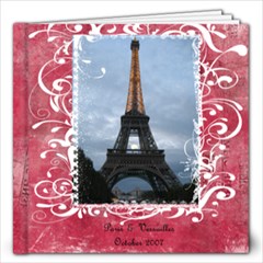 Rachel 12 x 12 Paris book - 12x12 Photo Book (20 pages)