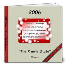 Stone - Curry Family Reunion 2006 - 8x8 Photo Book (20 pages)