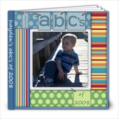 Hayden s ABC Book - 8x8 Photo Book (20 pages)