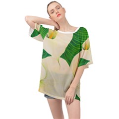 over sized cover-up - three sisters - Oversized Chiffon Top
