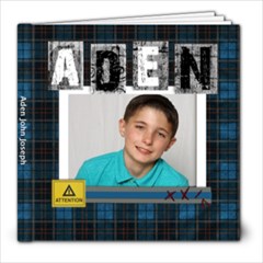 Aden Scrapbook 2019 - 8x8 Photo Book (20 pages)
