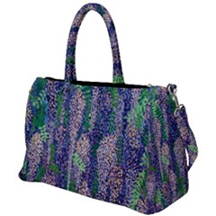 duffel travel bag - canvas - wisteria lane