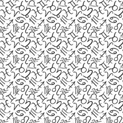 Depositphotos 103635878-stock-illustration-zodiac-signs-seamless-pattern-hand Fabric