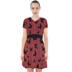 Short Sleeve Butterfly Dress - Adorable in Chiffon Dress