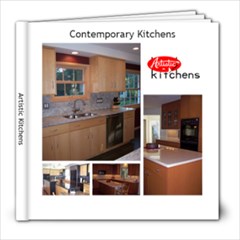 Contemporary Kitchens by Artistic Kitchens - 8x8 Photo Book (20 pages)