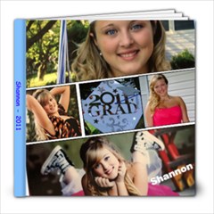 2011 - Shannon Graduation book - 8x8 Photo Book (20 pages)