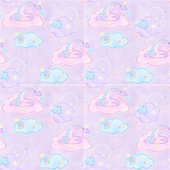 Pastel Kawaii Dreamy Clouds by BonBonBunny