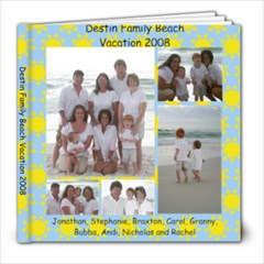 Beach Vacation - 8x8 Photo Book (20 pages)
