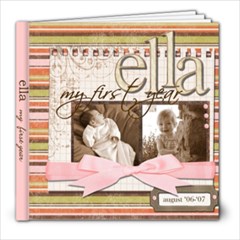 ella months - 8x8 Photo Book (20 pages)