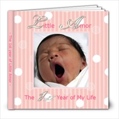 The 1st year of Little Amor - 8x8 Photo Book (20 pages)