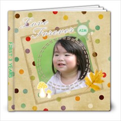 first 3 years  - 8x8 Photo Book (20 pages)