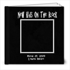 nkotb concert - 8x8 Photo Book (20 pages)