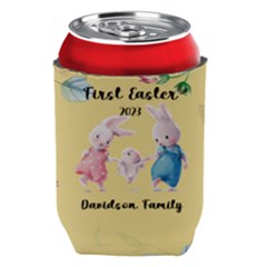 Personalized Easter Rabbit Bunny Family Name - Can Cooler