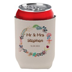 Personalized Wedding Name - Can Cooler