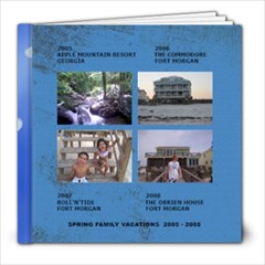 vacations - 8x8 Photo Book (20 pages)