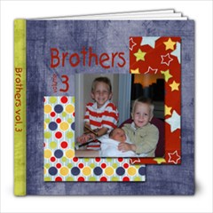 brothers 3 - 8x8 Photo Book (20 pages)