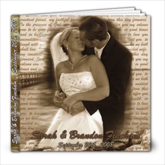 Sarah & Brandon s Wedding - 8x8 Photo Book (30 pages)