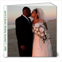 David & Maisha s Wedding - 8x8 Photo Book (20 pages)