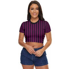 Itop3 - Side Button Cropped Tee