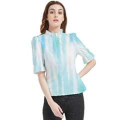 Stop5 - Frill Neck Blouse