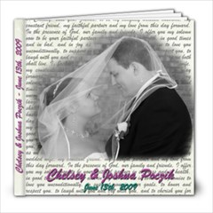 Josh and Chelsey s Wedding - 8x8 Photo Book (100 pages)