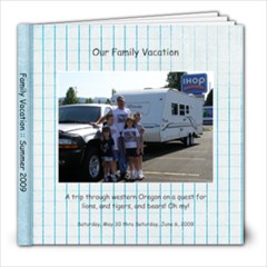 Amanda s Vacation Album - 8x8 Photo Book (100 pages)