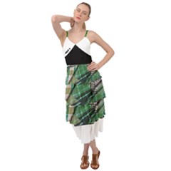 Plaid Plaid Tiered Dress - Layered Bottom Dress