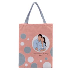 Personalized Lover Hand Draw Style - Classic Tote Bag