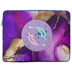 Personalized Astrological Zodiac - 17  Vertical Laptop Sleeve Case With Pocket