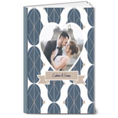 Personalized Photo Name Pattern Hardcover Notebook - 8  x 10  Hardcover Notebook