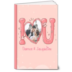 Personalized Photo Name I Love  You Hardcover Notebook - 8  x 10  Hardcover Notebook