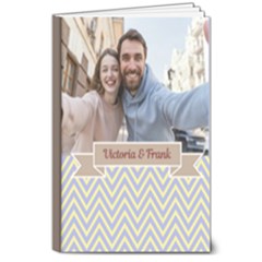 Personalized Photo Name Rings Hardcover Notebook - 8  x 10  Hardcover Notebook