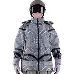 Women s Zip Ski and Snowboard Waterproof Breathable Jacket
