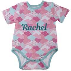 Personalized Colud Name Baby Short Sleeve Bodysuit