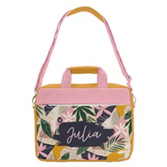 Personalized Tropical Name MacBook Shoulder Laptop Bag - MacBook Pro 16  Shoulder Laptop Bag