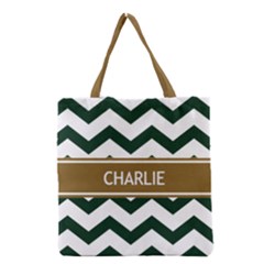 Personalized Monogram Name Any Text Tote Bag - Grocery Tote Bag