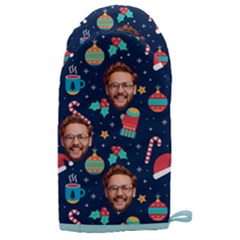 Personalized Xmas Photo Microwave Oven Glove