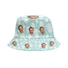 Personalized Hawaii Style Head Photo Inside Out Bucket Hat
