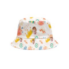 Personalized Rainbow Pattern Head Photo Bucket Hat (Kids)